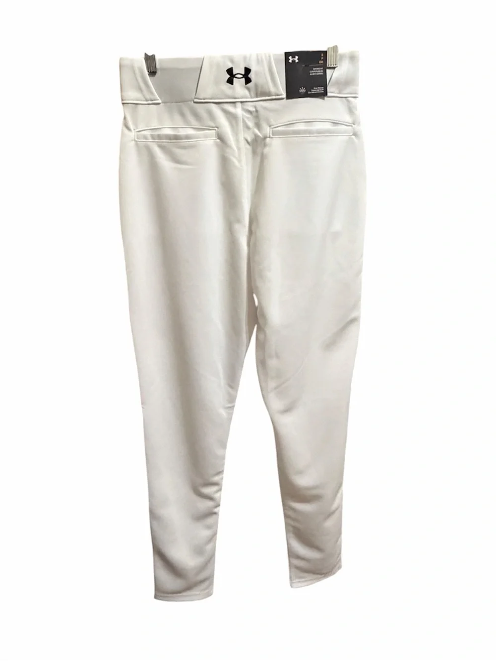Under Armour White Men’s Baseball Jogger Pants
